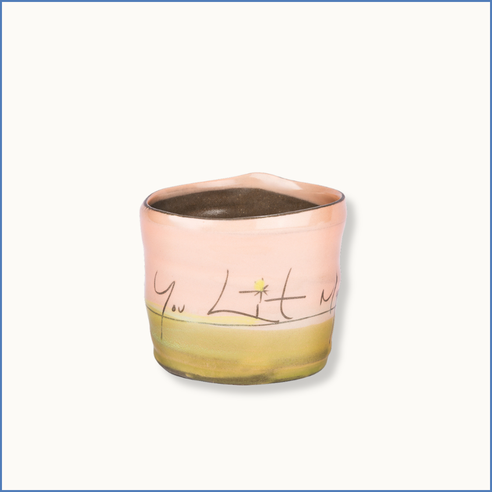 Pink "You lit my way" Classic Mug