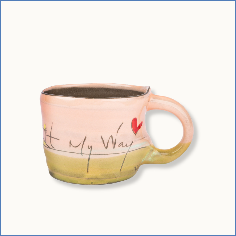 Pink "You lit my way" Classic Mug