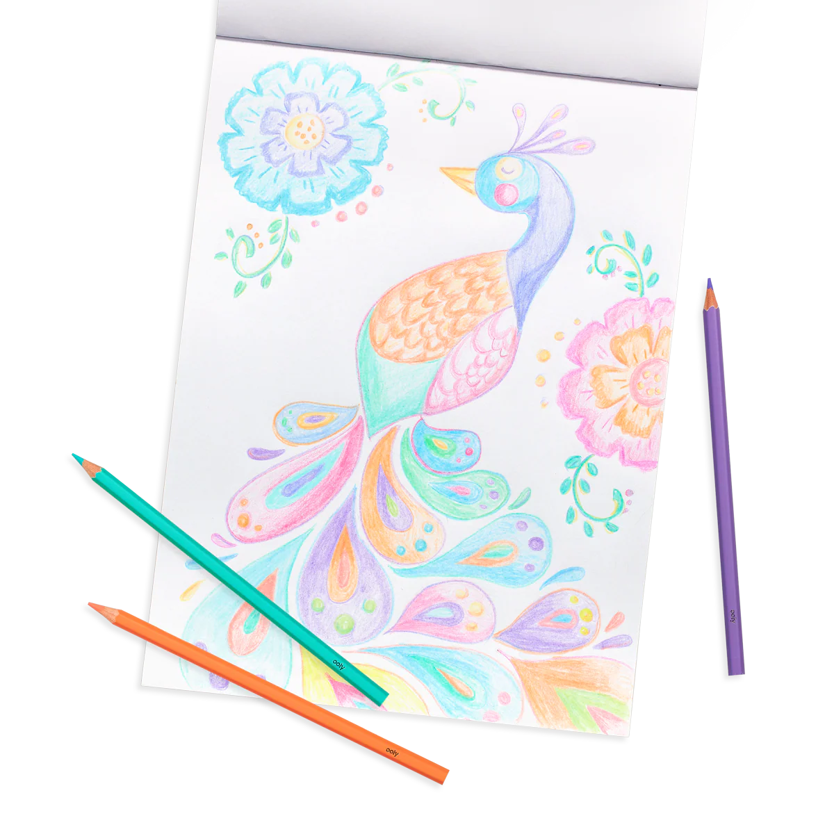 Pastel Hues Colored Pencils