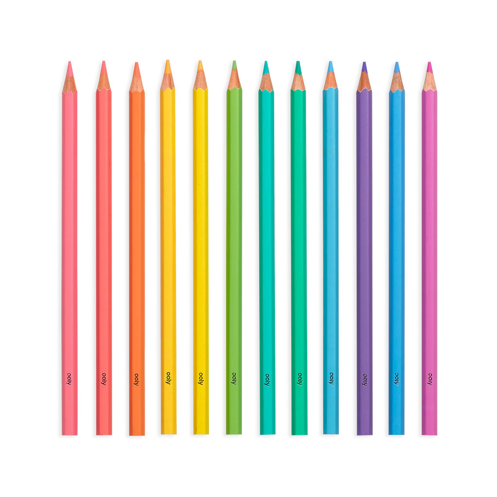 Pastel Hues Colored Pencils