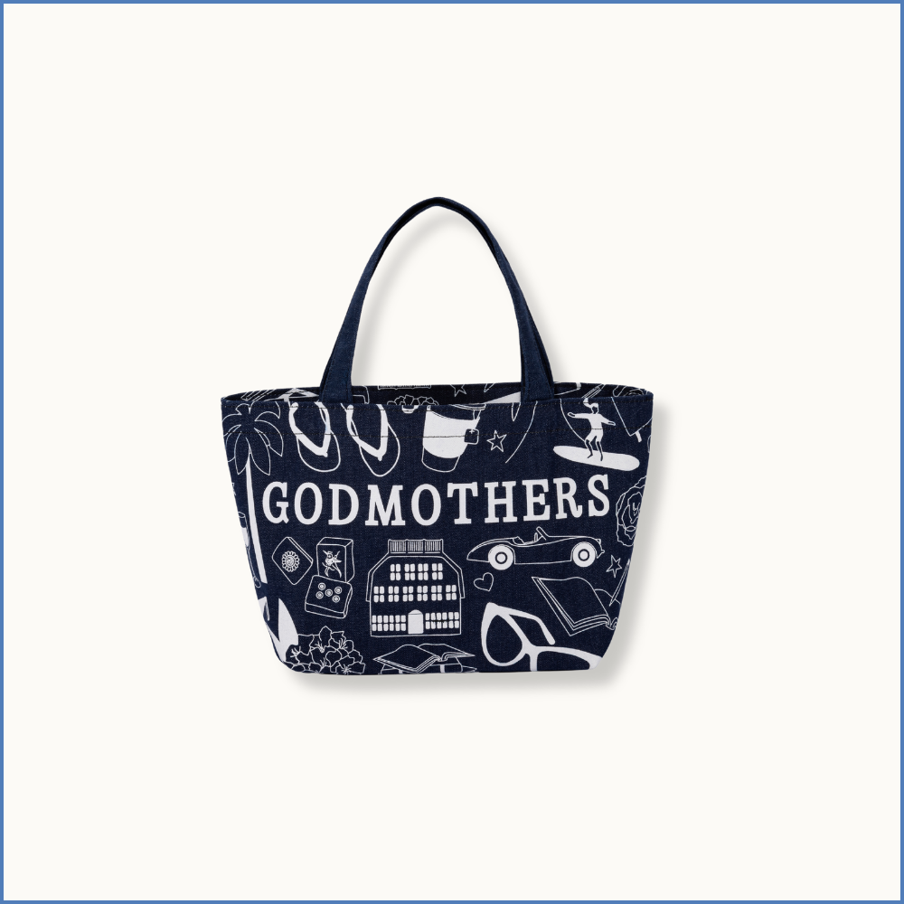Denim Mini Maptote