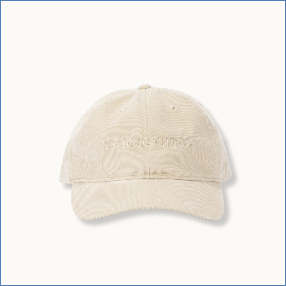 Corduroy Baseball Cap — Stone