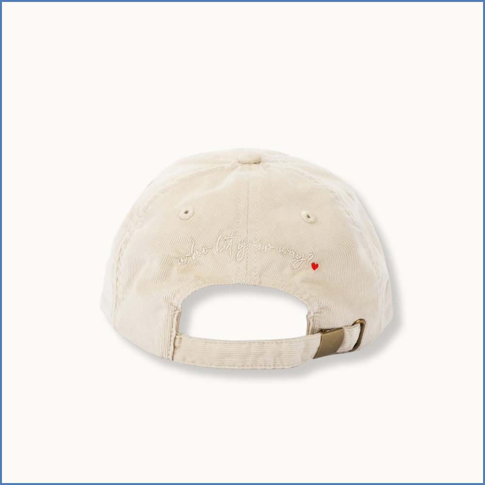 Corduroy Baseball Cap — Stone