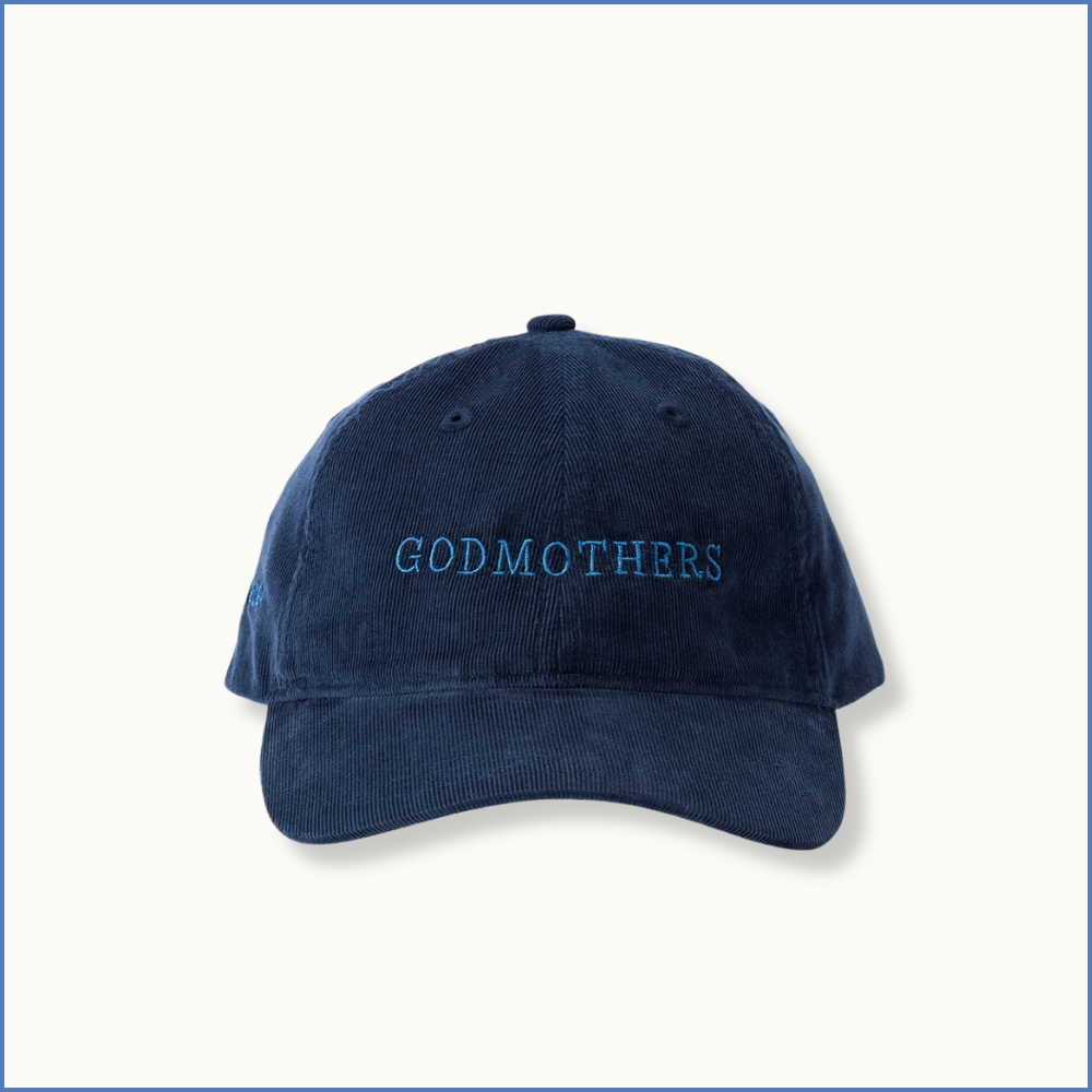 Corduroy Baseball Cap — Navy