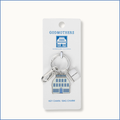 Godmothers Keychain — White