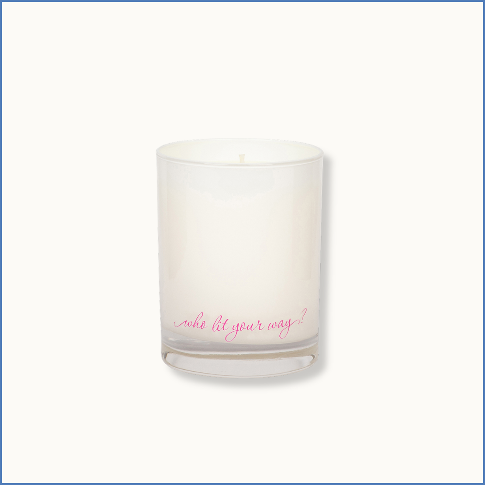 Godmothers Candle in Pink