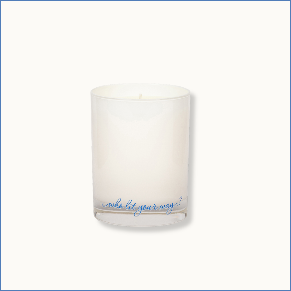 Godmothers Candle in Blue