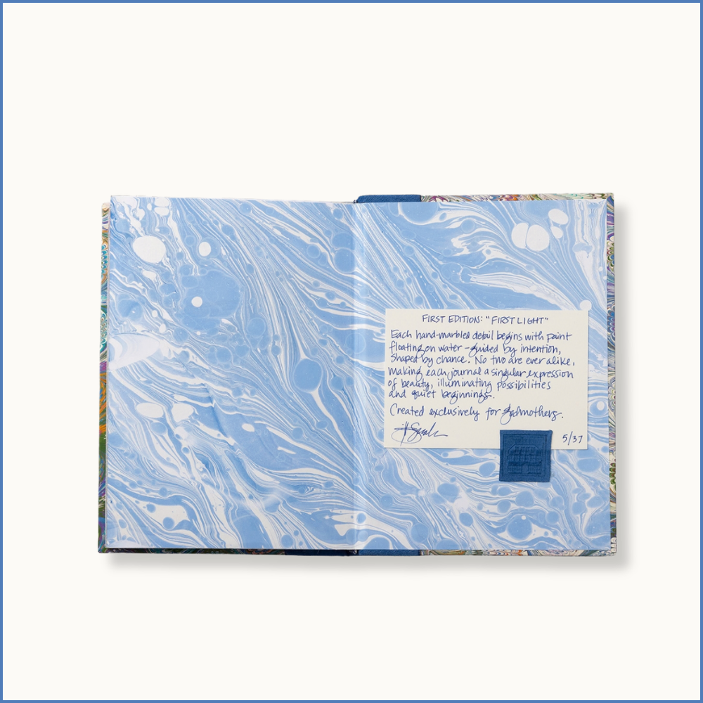 Hand-Marbled Journal