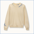 I Stole My Boyfriend's Shirt Embroidered Crewneck — Coconut