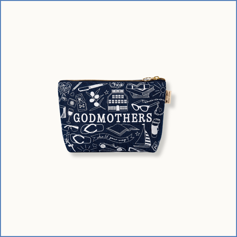 Denim Zip Pouch