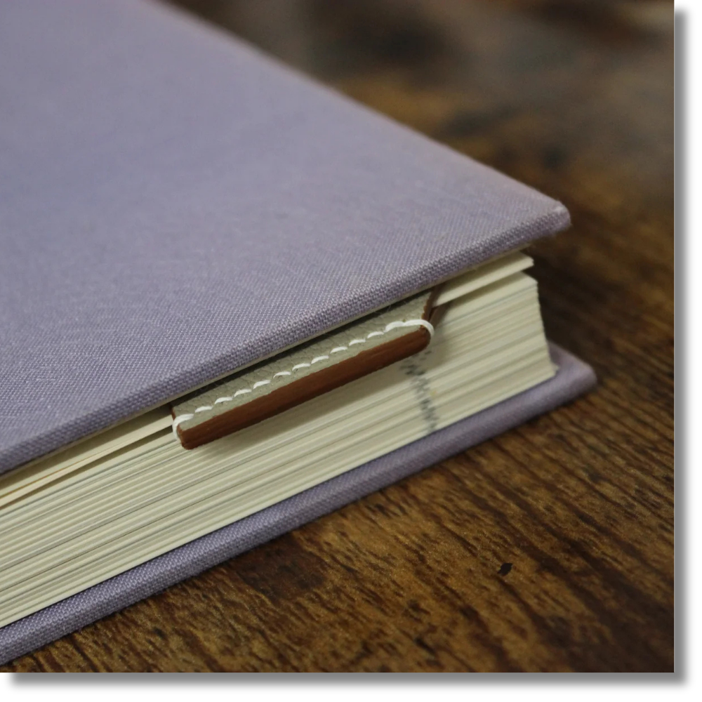 Custom-Painted Portrait Bookmark — Stone