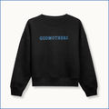 Godmothers Signature Barn Crewneck — Black