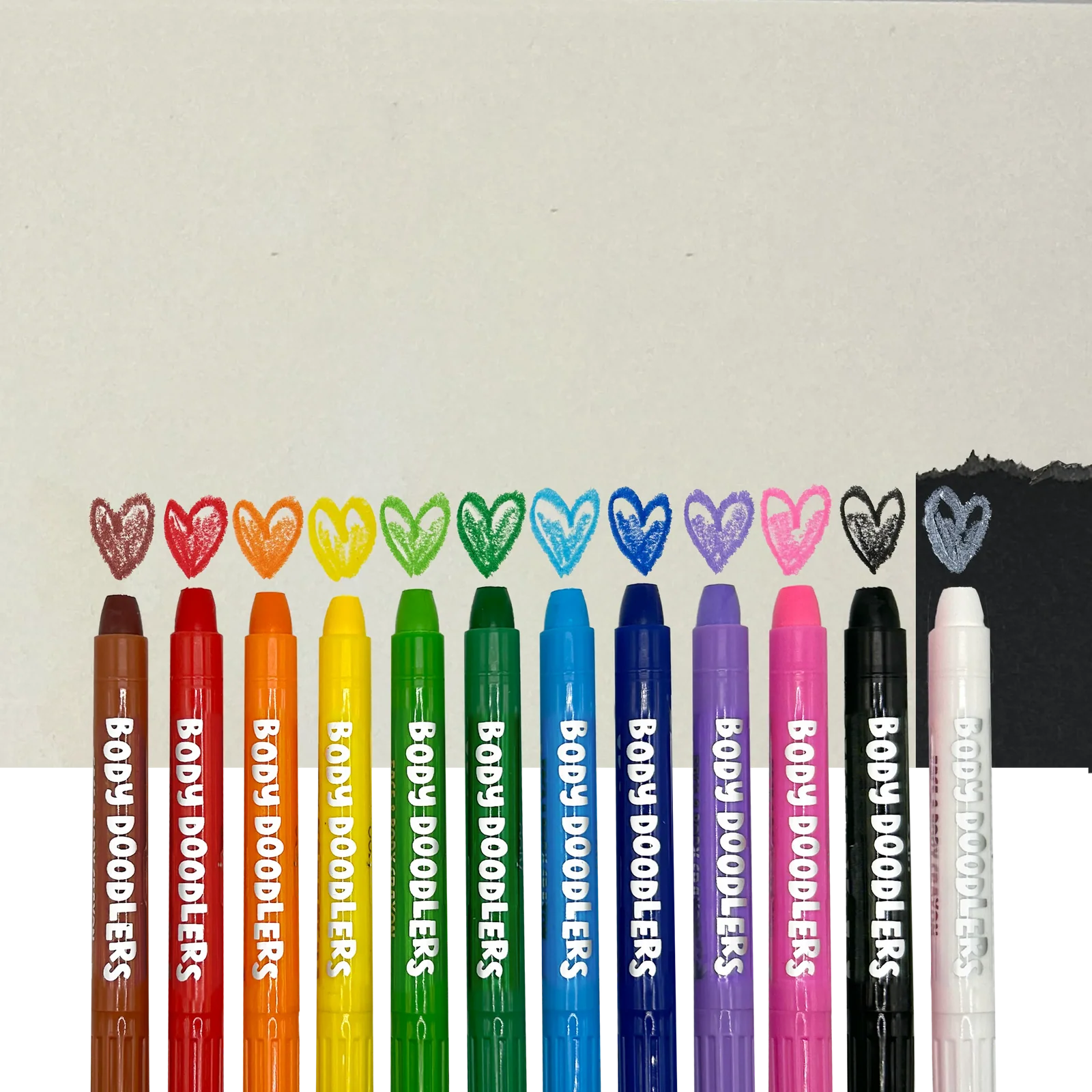 Body Doodlers Face & Body Crayons