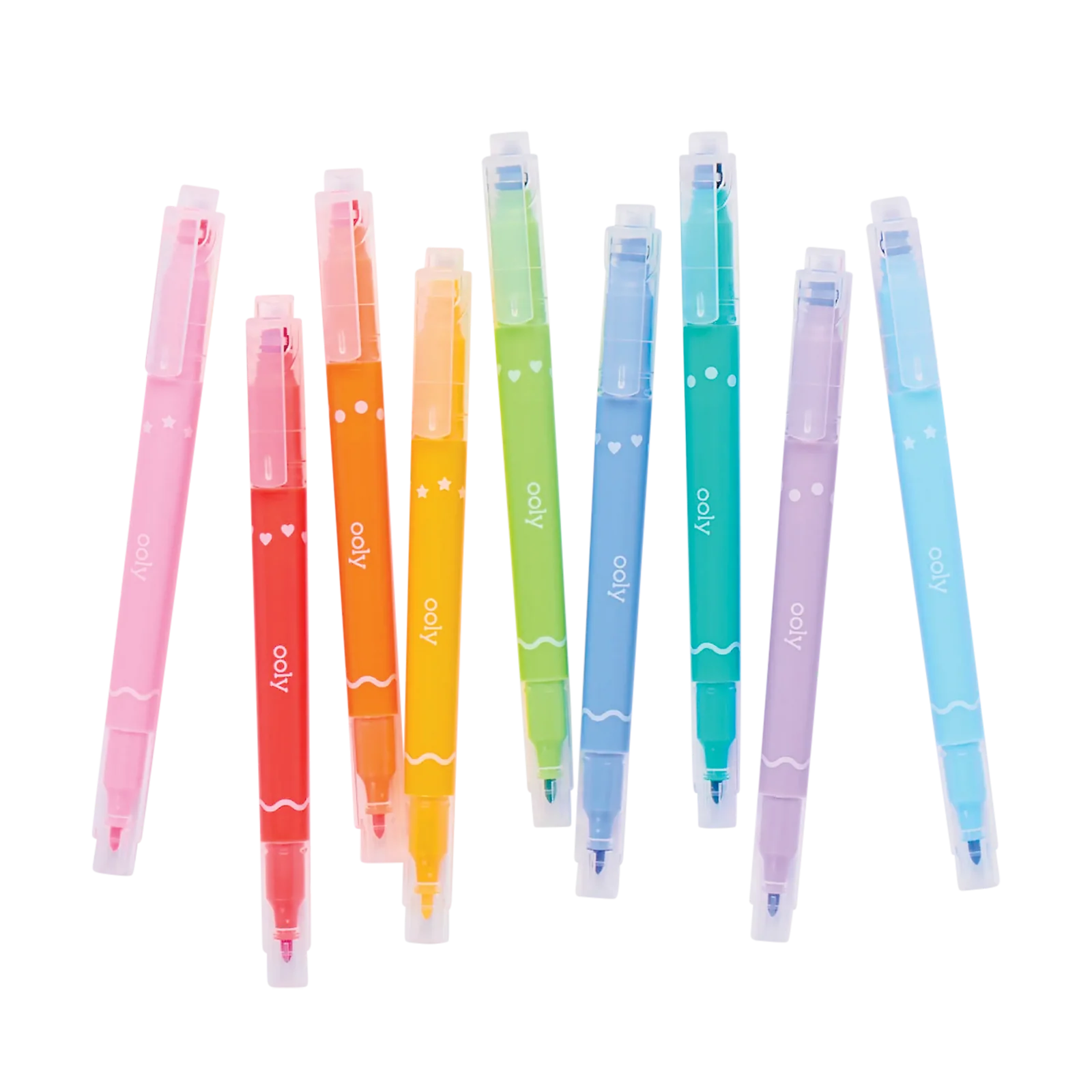 Confetti Stamp Double-Ended Markers