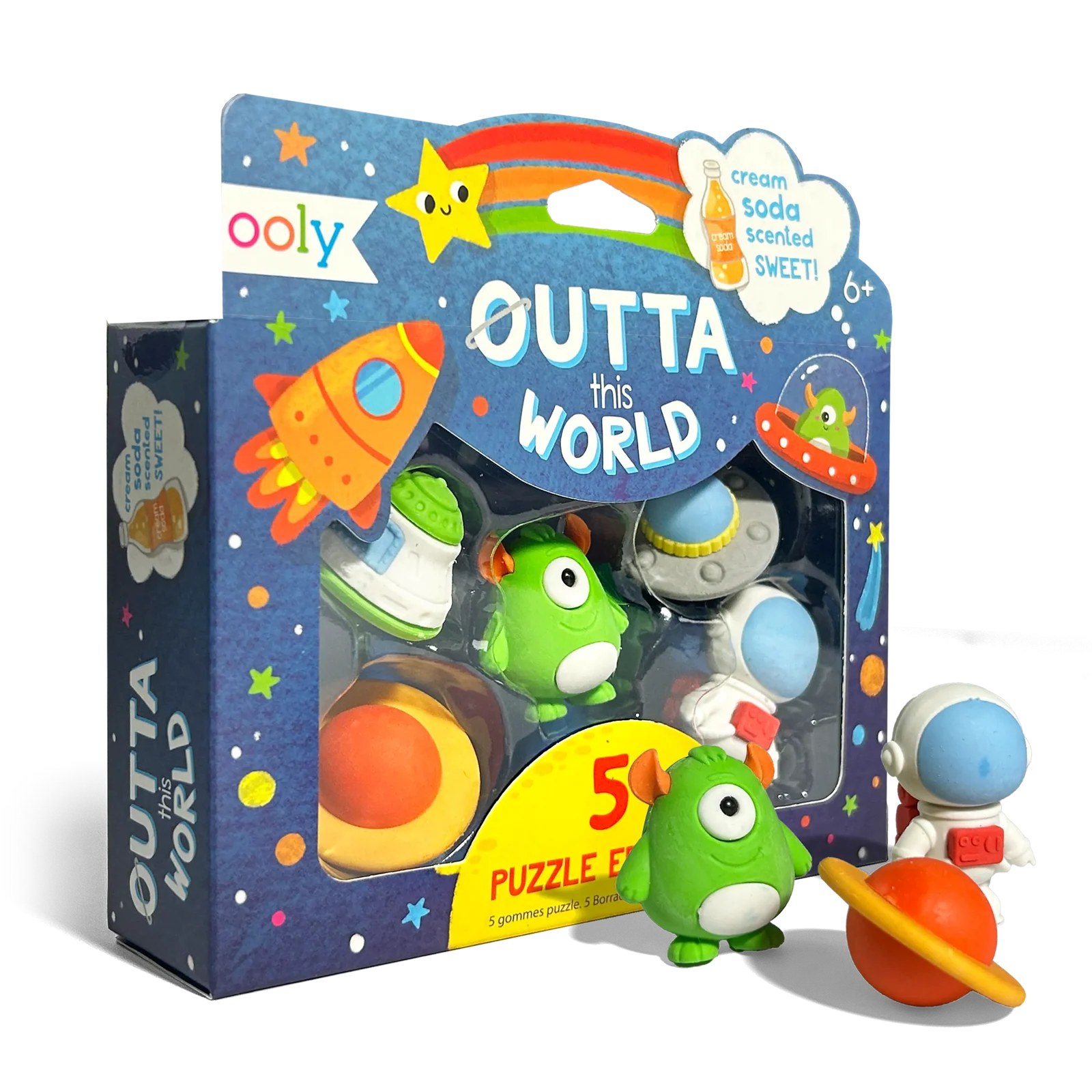 Outta This World Puzzle Erasers