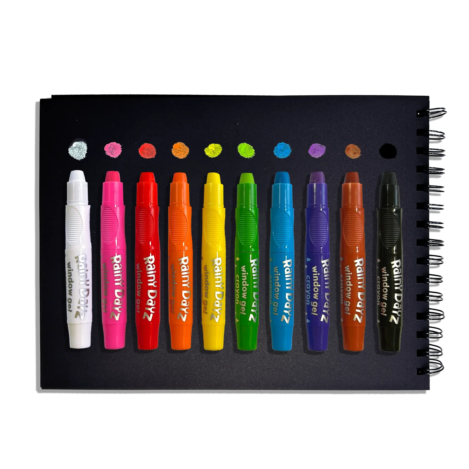 Rainy Dayz Window Gel Crayons