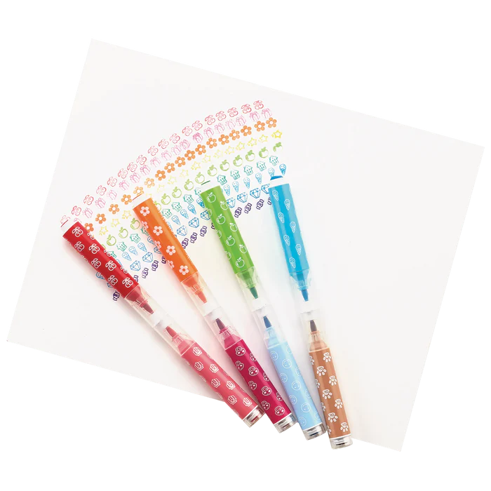 Stampables Double-Ended Stamp & Brush Markers