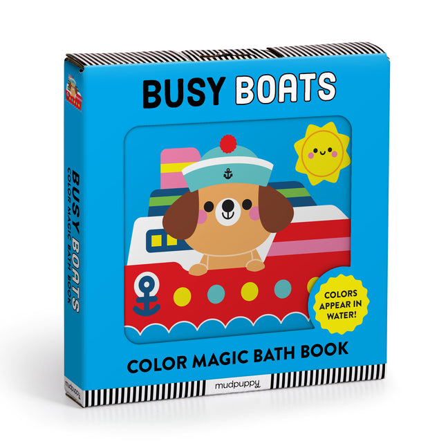 Busy Boats Color Magic Bath Book - Ingram