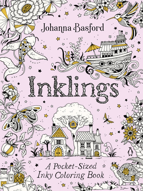 Inklings: A Pocket-Sized Inky Coloring Book - Ingram