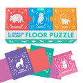 El Spanish Alphabet Jumbo Floor Puzzle: Papel-Picado Inspired 27-Piece ABC Jigsaw Puzzle - Ingram
