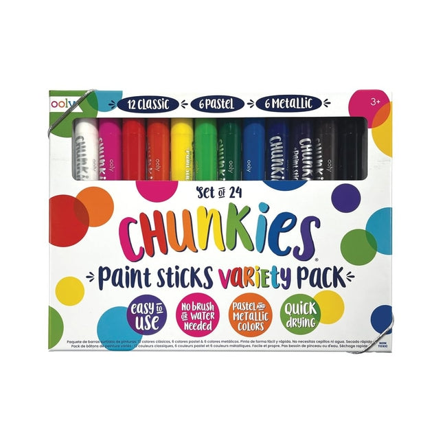 Chunkies Paint Sticks Variety Pack 24 - Ingram