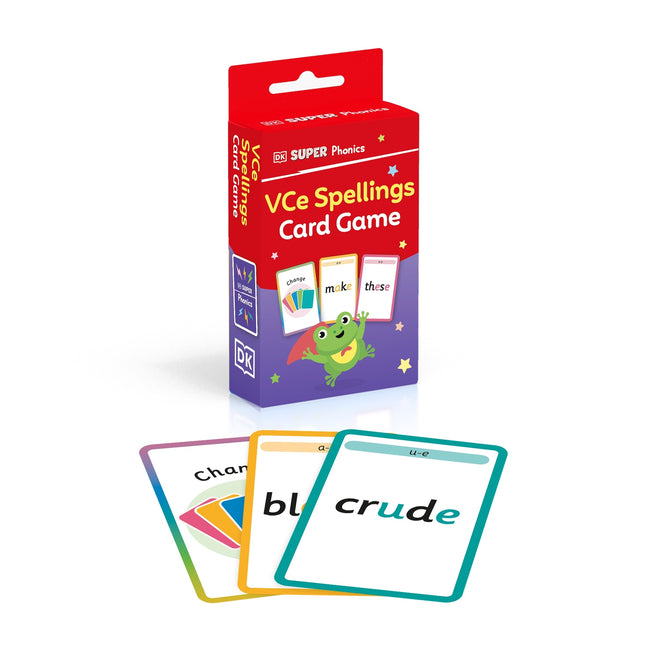 DK Super Phonics Vce Spellings Card Game - Ingram