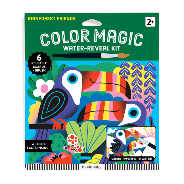 Rainforest Friends Color Magic Water-Reveal Kit - Ingram