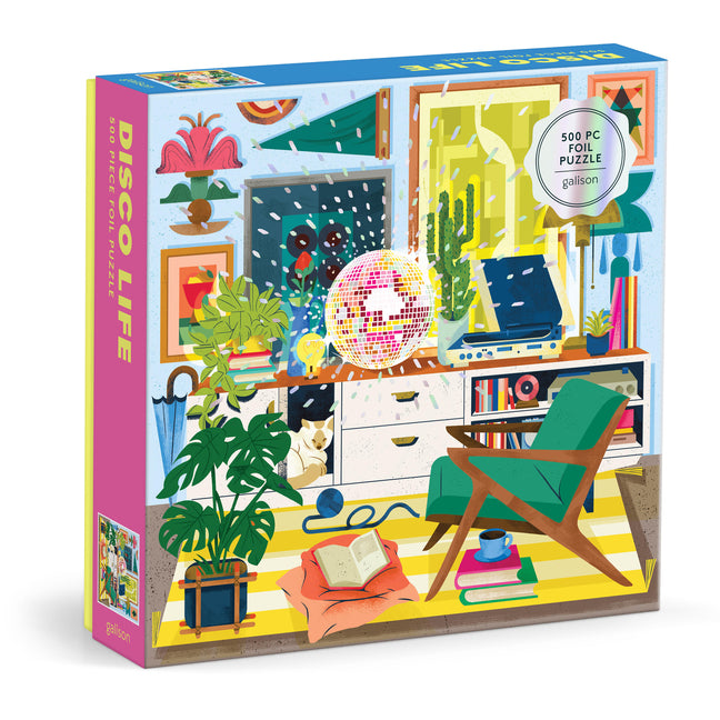 Disco Life 500 Piece Foil Puzzle - Ingram