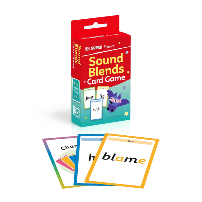 DK Super Phonics Sound Blends Card Game - Ingram