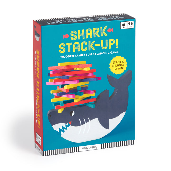 Shark Stack-Up! Wooden Balancing Game - Ingram