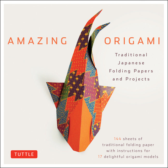 Amazing Origami Kit: Traditional Japanese Folding Papers and Projects [144 Origami Papers with Book, 17 Projects] (Book and Kit) - Ingram