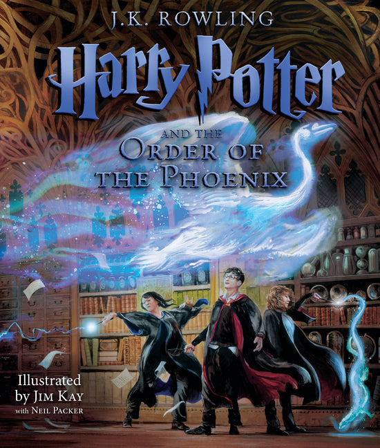 Harry Potter and the Order of the Phoenix: The Illustrated Edition (Harry Potter, Book 5): Volume 5 - Ingram