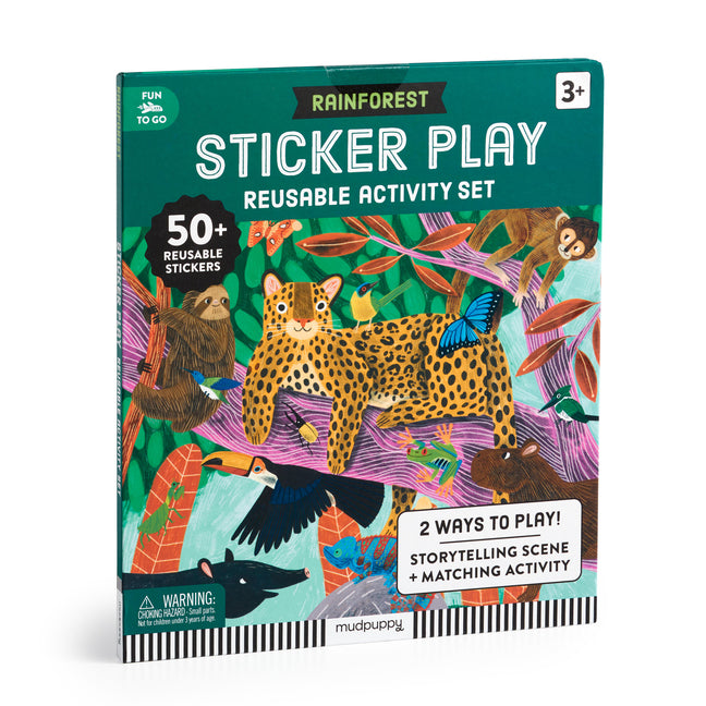 Rainforest Sticker Play Reusable Activity Set - Ingram