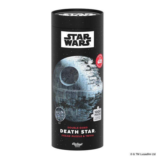 Star Wars Death Star Jigsaw Puzzle and Trivia: 1000 Pieces - Ingram