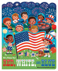 It's Time for Red, White, and Blue: A Lush Multi-Layered Die Cut Reveal Celebrating America - Ingram