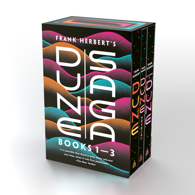 Frank Herbert's Dune Saga 3-Book Boxed Set: Dune, Dune Messiah, and Children of Dune - Ingram