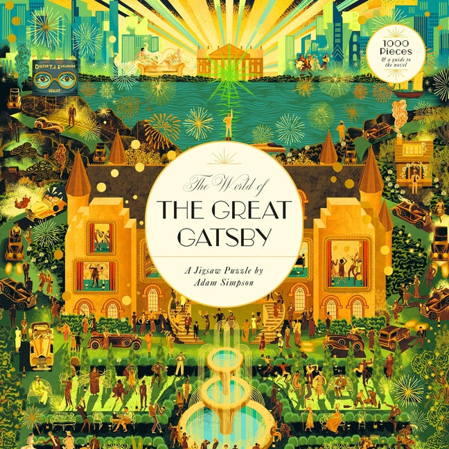 The World of the Great Gatsby 1000 Piece Puzzle: A Jigsaw by Adam Simpson - Ingram