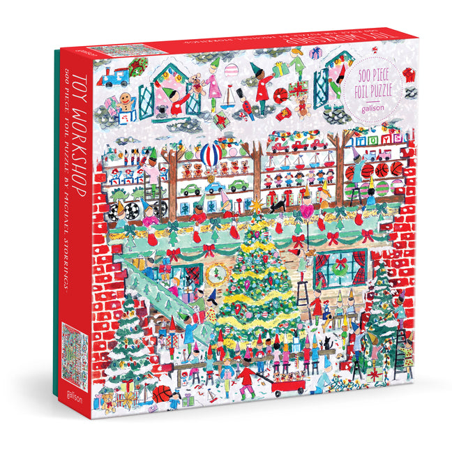 Michael Storrings Toy Workshop 500 Piece Foil Puzzle - Ingram