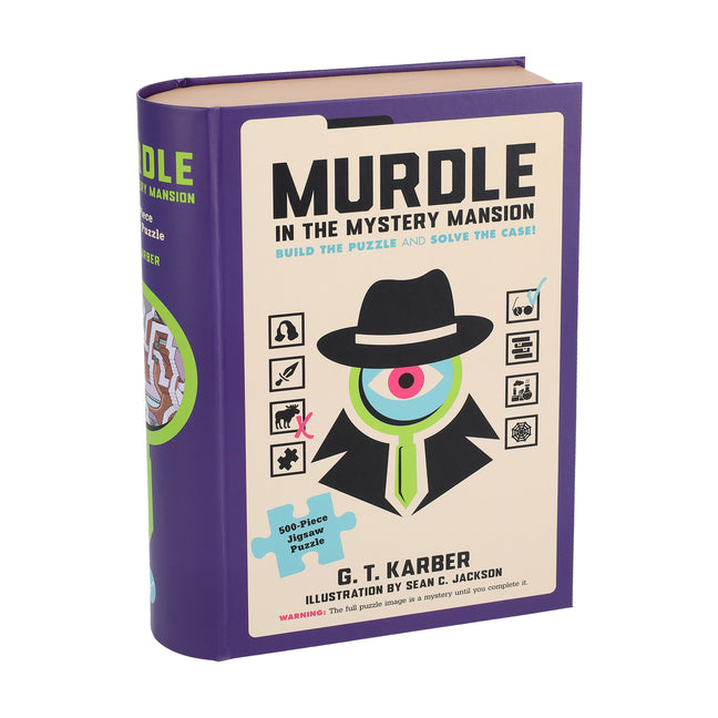 Murdle in the Mystery Mansion 500-Piece Jigsaw Puzzle - Ingram