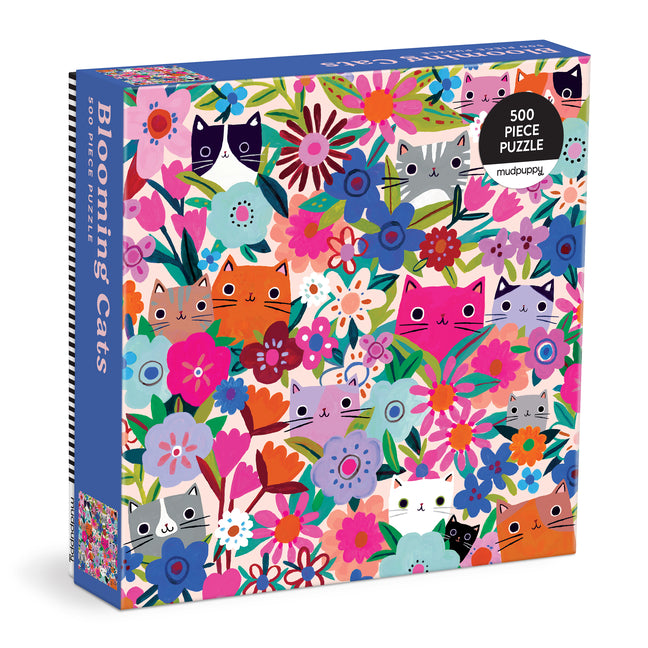 Blooming Cats 500 Piece Family Puzzle - Ingram