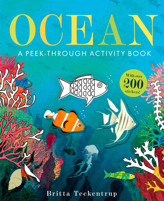 Ocean: A Peek-Through Activity Book: With Over 200 Stickers - Ingram