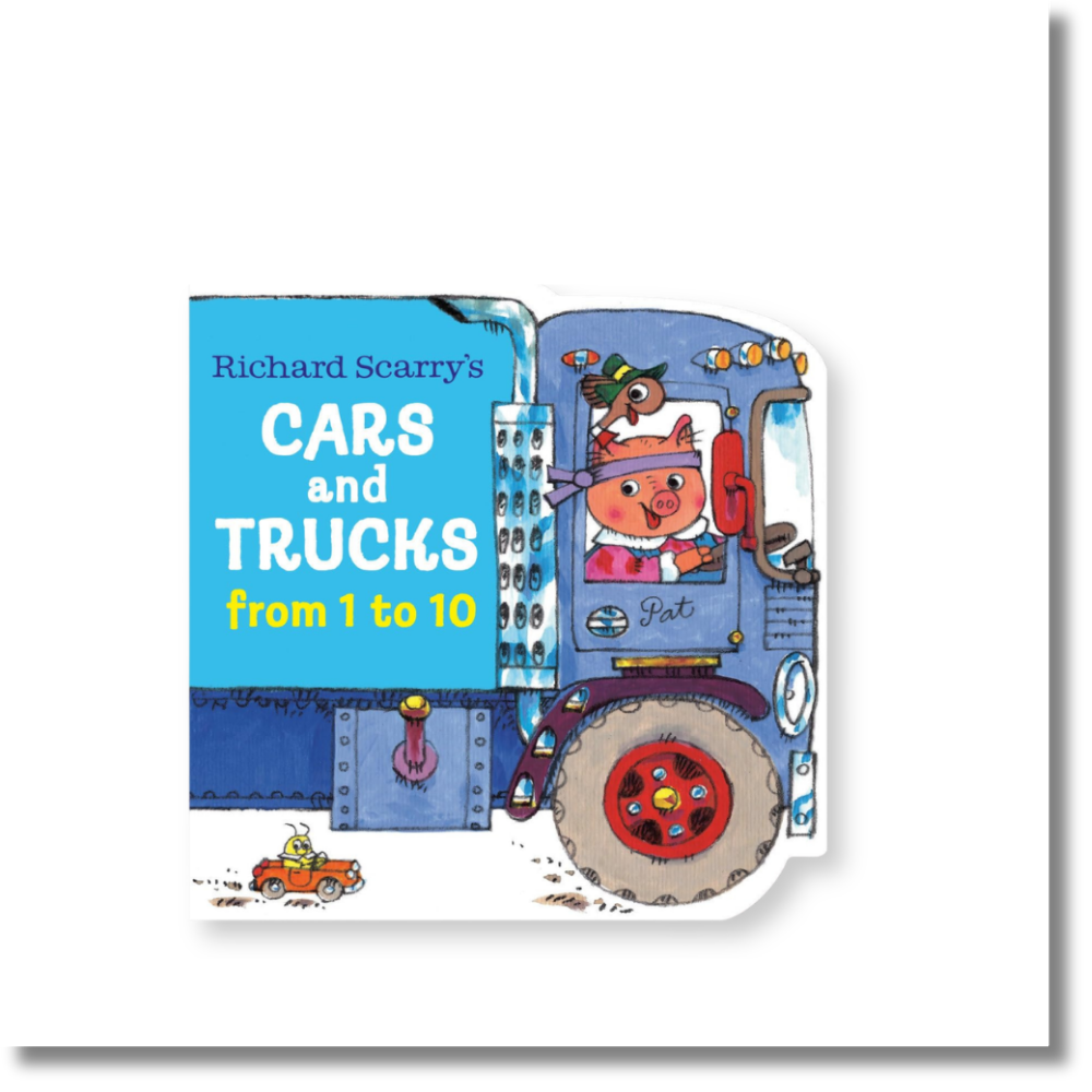Richard Scarry Cars & Trucks Mini Library Bundle