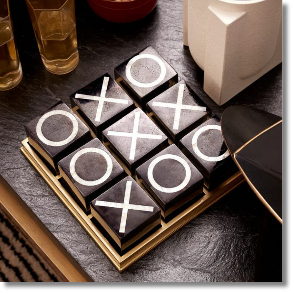 Deco Tic Tac Toe Set