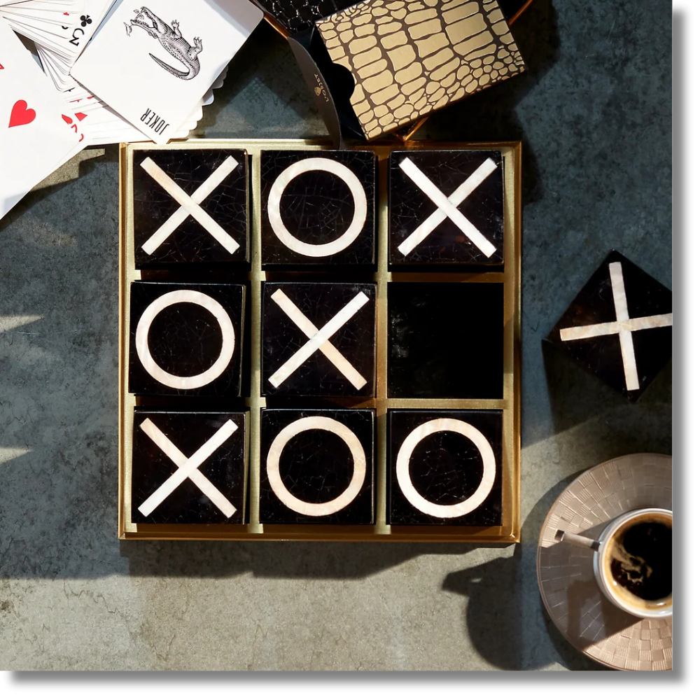 Deco Tic Tac Toe Set